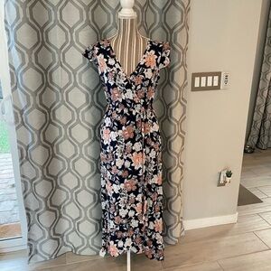 BOG Collective Floral Maxi Dress NWT